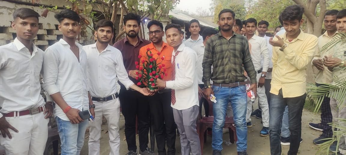 A felicitation at one of our programmes