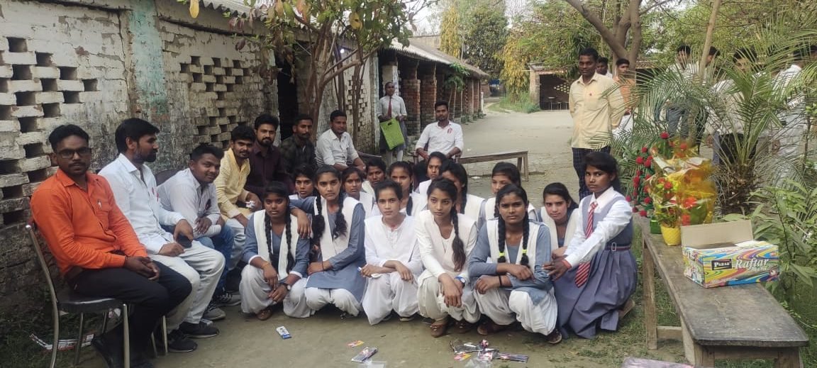 Children at one of our open-air classes