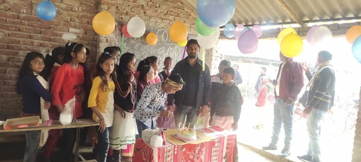 A festival afternoon with the children